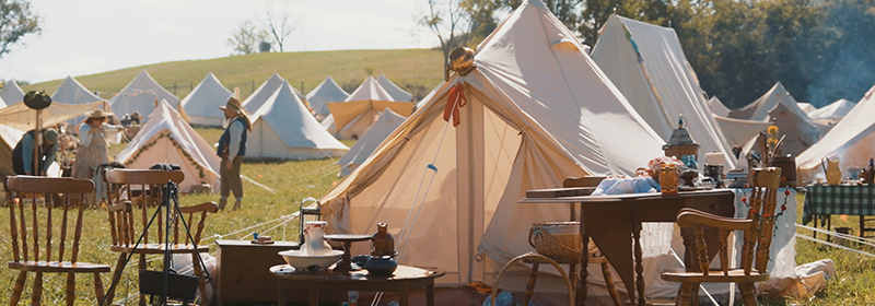 In-game camping photo